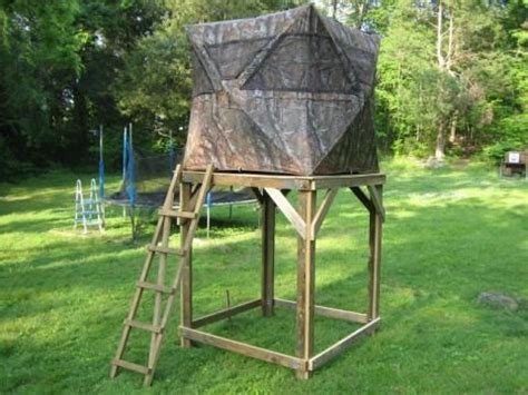 ground blinds for deer feeders